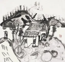 画家朱新建：决定快活8
