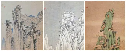 《黄山图册》：弘仁暴露了观看的位置
