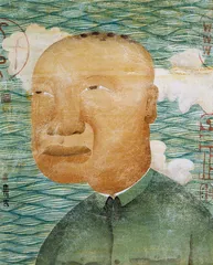 一边听摇滚，一边画工笔