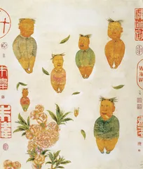 一边听摇滚，一边画工笔7