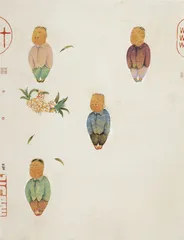 一边听摇滚，一边画工笔8