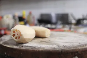 湖北莲藕与洪山菜薹2