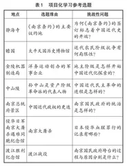涵养家国情怀：指向核心素养的项目化学习